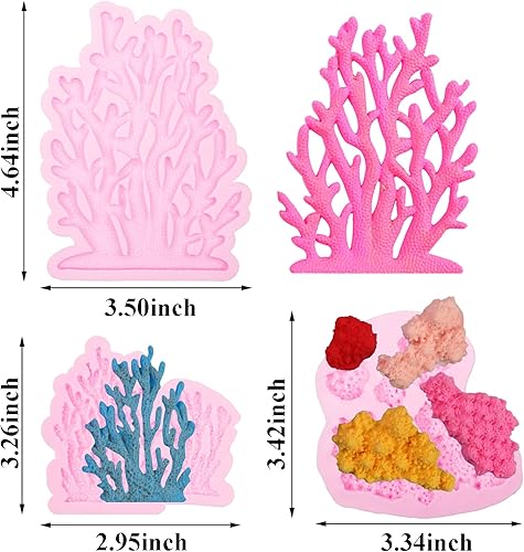 Miniatura 2 de Moldes de silicona de chocolate con ballena delfín, pulpo, león, pez océano, serie fondant moldes para decoración de pasteles, decoración de