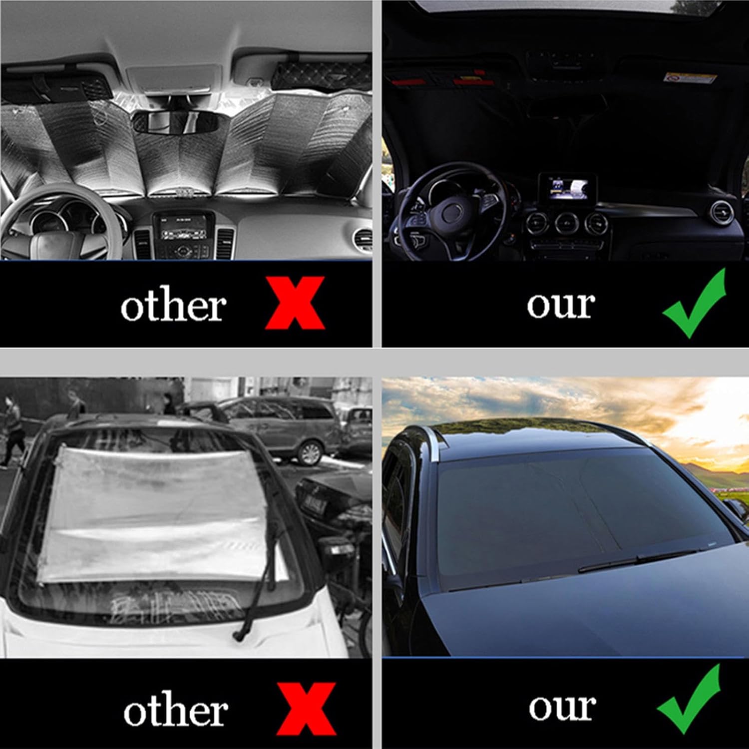 Fit for Honda ZR-V RV ZRV 2022-2025,Car Windshield Sun Shade,Windshield Cover Sun Shade,Front Window Sun Shade for Car,Car Accessories