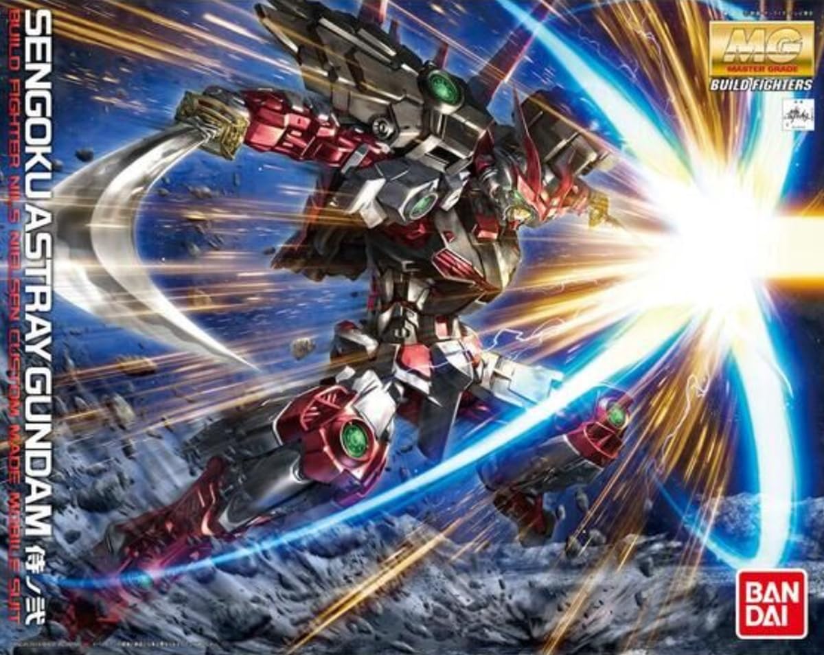 ロボット BANDAI SENGOKU ASTRAY GUNDAM LLIC Amazon.com: Sengoku Astray Gundam Build Fighters, Bandai MG 1/100