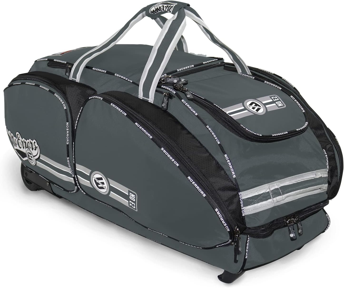 NO Errors NO E2 Catchers Bag with Fatboy Wheels Wheeled Baseball