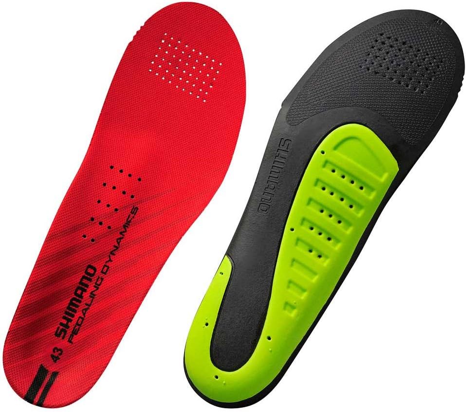 Amazon.com: SHIMANO Dual Density Extra-Cushion Cycling Shoe Insole ...