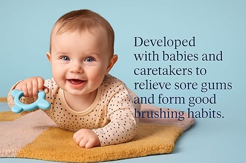 Miniatura 3 de Jordan*  Paso 0 Cepillo de dientes para entrenamiento  Sin BPA, higiénico, solución de dentición 2 en 1 y cepillado temprano para bebés  Rosa  1