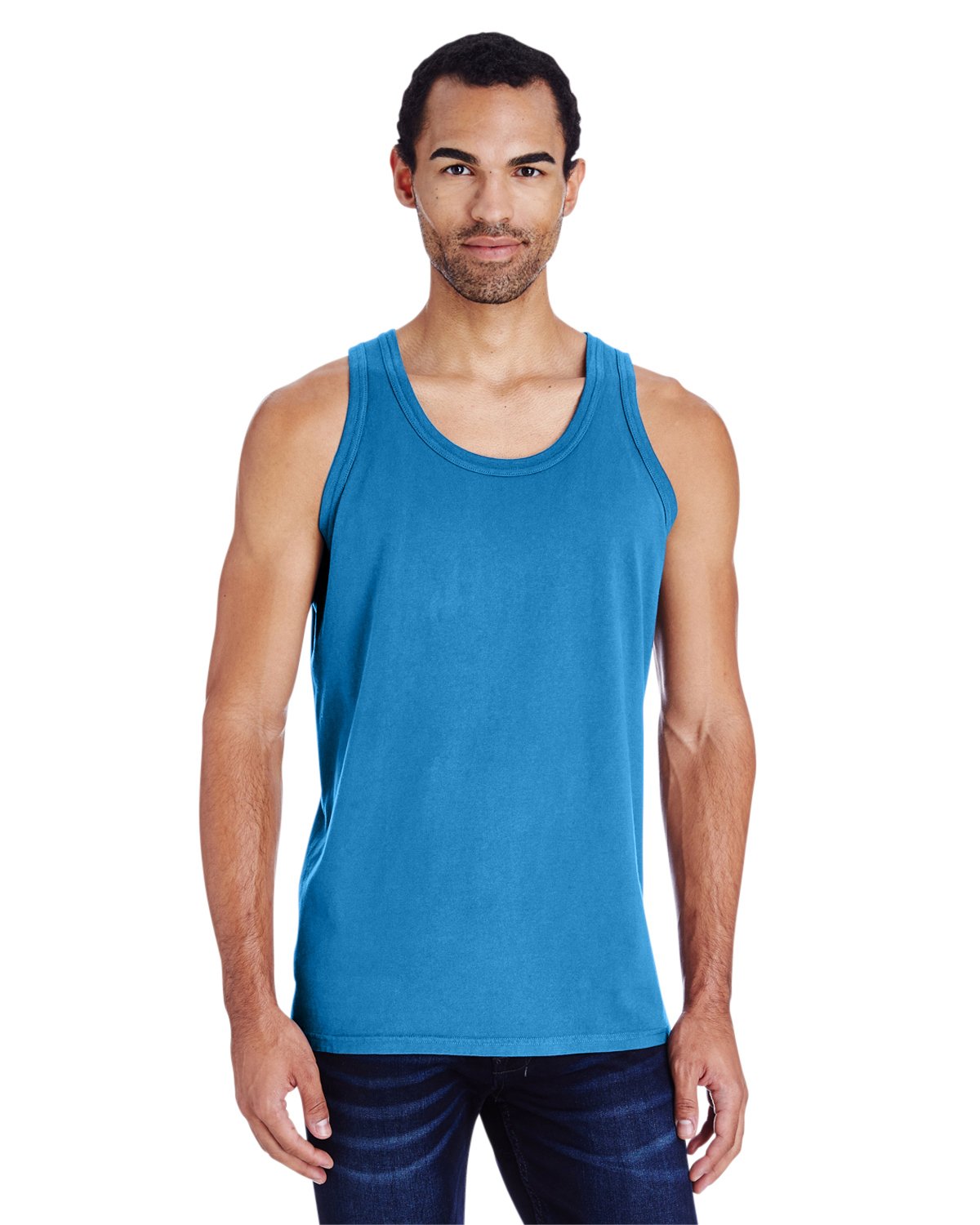 Hanes Mens Originals Tri-Blend Tank Top, Lightweight Tanks for Men, Sleeveless Tank Shirt