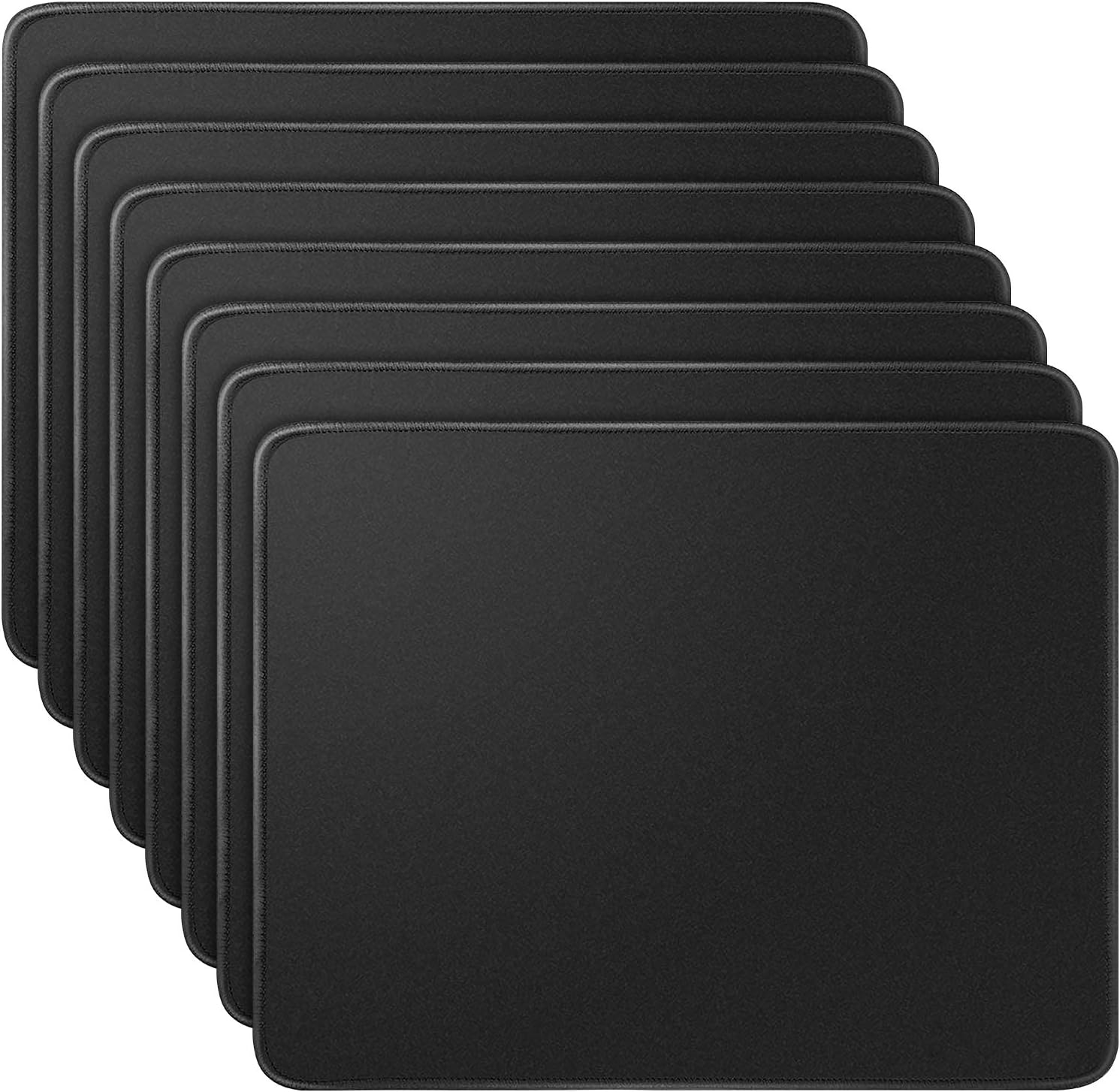 LONGKEY Mouse Pad Standard Size 10.2x8.3x0.08 Inch Computer Mouse Pad with Neoprene