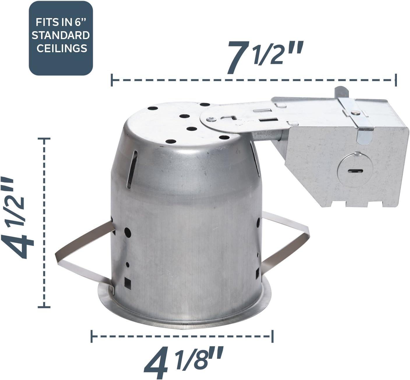🔥 Crаzу Dеаlѕ Nadair CP378L-GU6ORB 6 Pack 4in LED Recessed Lighting Kit Swivel Dimmable Downlight, 3000K, 6 X GU10 550 Lumens Bulbs Included, IC Rated, ORB Bronze