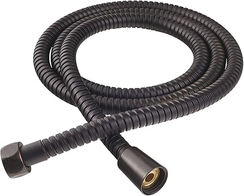 Miniatura 2 de American Standard 8888035.243 - Manguera de ducha de mano moderna en negro mate, 5 pies