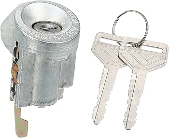 Amazon | uxcell 車の点火スタータースイッチ 1個キー付きロック
