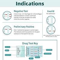 Vista 4 de Easy@Home Kits de prueba instantánea de drogas de 12 paneles: prueba de marihuana (THC), COC, OPI 2000, AMP, BAR, BZO, MDMA, MET/mAMP, MTD, OXY
