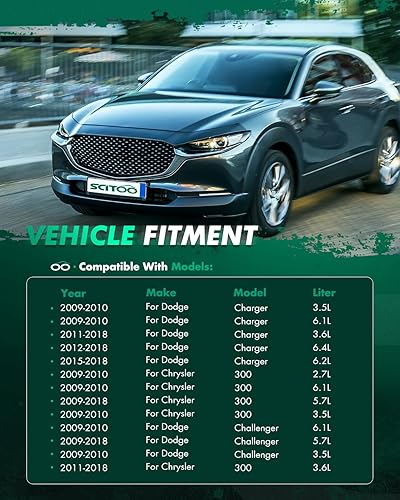 Vista 23 de SCITOO Ventilador de radiador 622840 compatible con Chevrolet Sonic 2012-2017