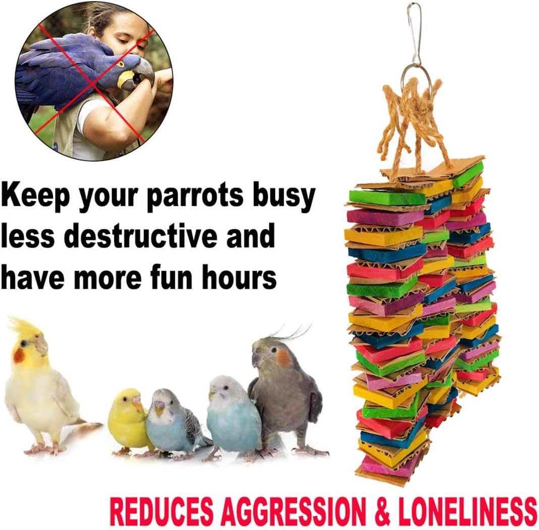 medium parrot toys