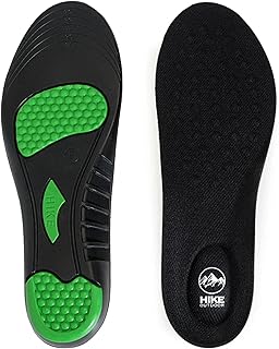 Hike Footwear Orthopedic Soles HF- Pain Relieving and Shock Absorbing Foot Pads, Soles for Men and Women