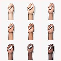 Vista 4 de Polvo de inmersión de uñas Revel Nail - Polvo de inmersión transparente y francés, polvo de uñas de inmersión resistente a las astillas con vitamina