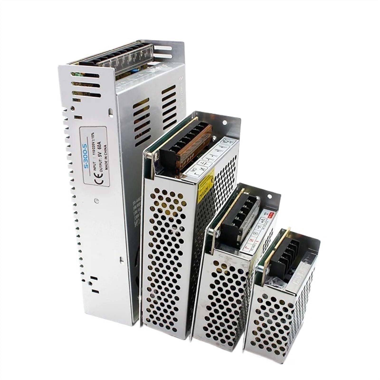 AC DC 3V 5V 9V 12V Fuente de alimentación 15V 18V 24V 36V Fonte 500W Transformadores 220V a 5 12 24 V Fuente de alimentación 5V 12V 24V SMPS(5V,5A)