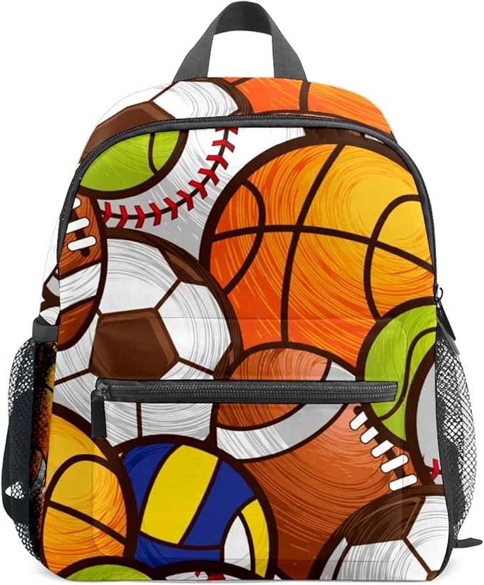 Girls Mini Backpack Soccer Football Baseball Volleyball Basketball