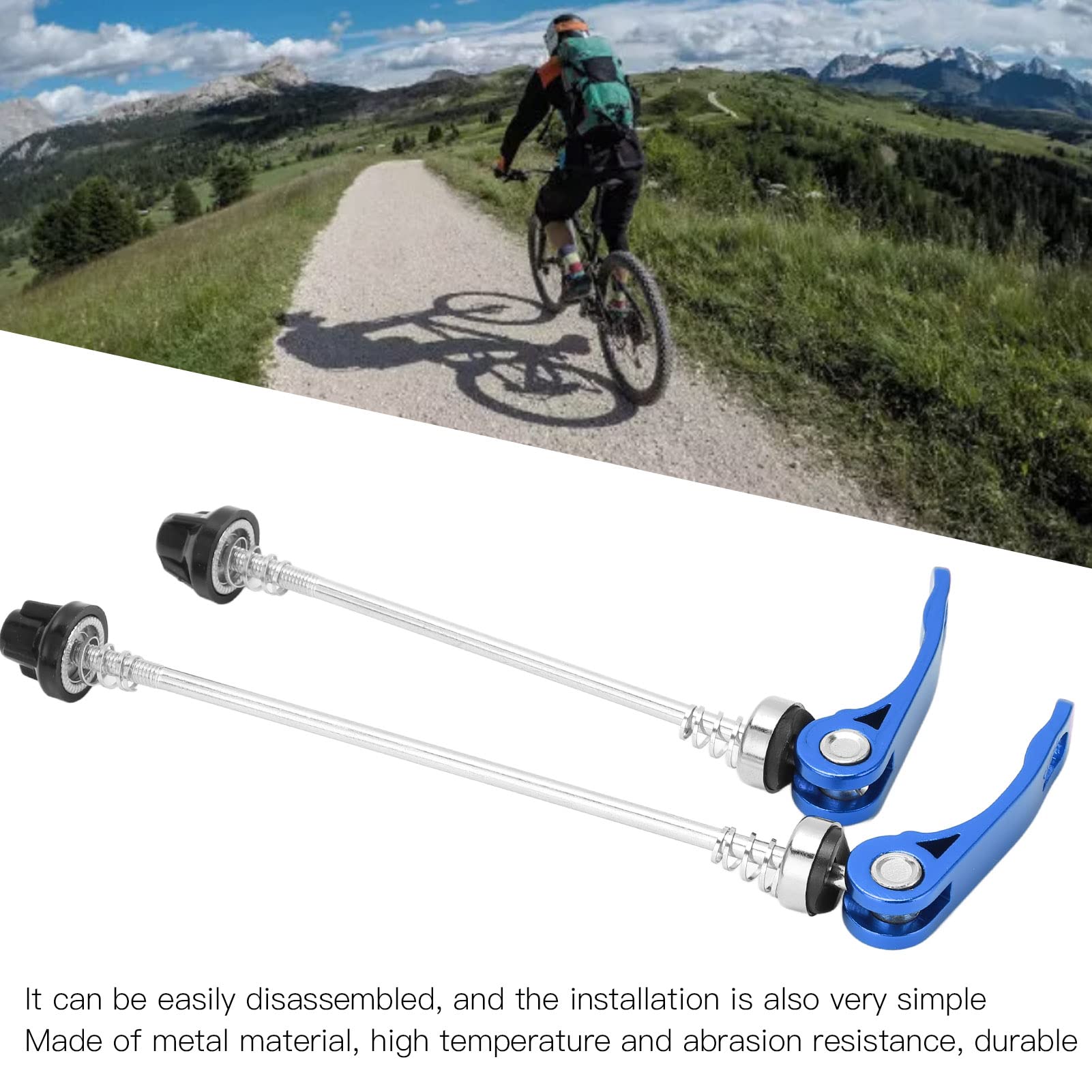 Perno Passante Mtb Asse Ruota Bici Sgancio Rapido - Per Mountain