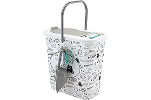 3-Gallon Dry Cat Food Container with Scooper