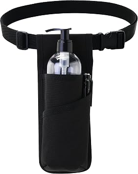 Professional Massage Therapist Holster with Adjustable Belt Massage Bottle Bag Massage Lotion Holster Massage Oil Holster