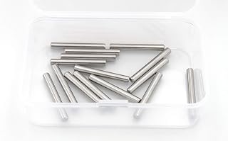 15pcs 5mm x 40mm 304 Stainless Steel Cylinder Slightly,Dowel Pin，Wood Bunk Bed Dowel ，Pins Shelf Pegs.