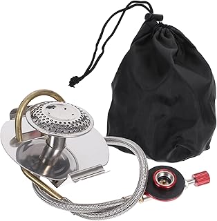 STOBAZA Fogão A Gás Para Piquenique Fogão A Gás De Acampamento Mochila Para Acampamento Ferramentas De Bolso Fogão De Acampamento Fogão A Gás Para Caminhadas Fogão De Acampamento Portátil