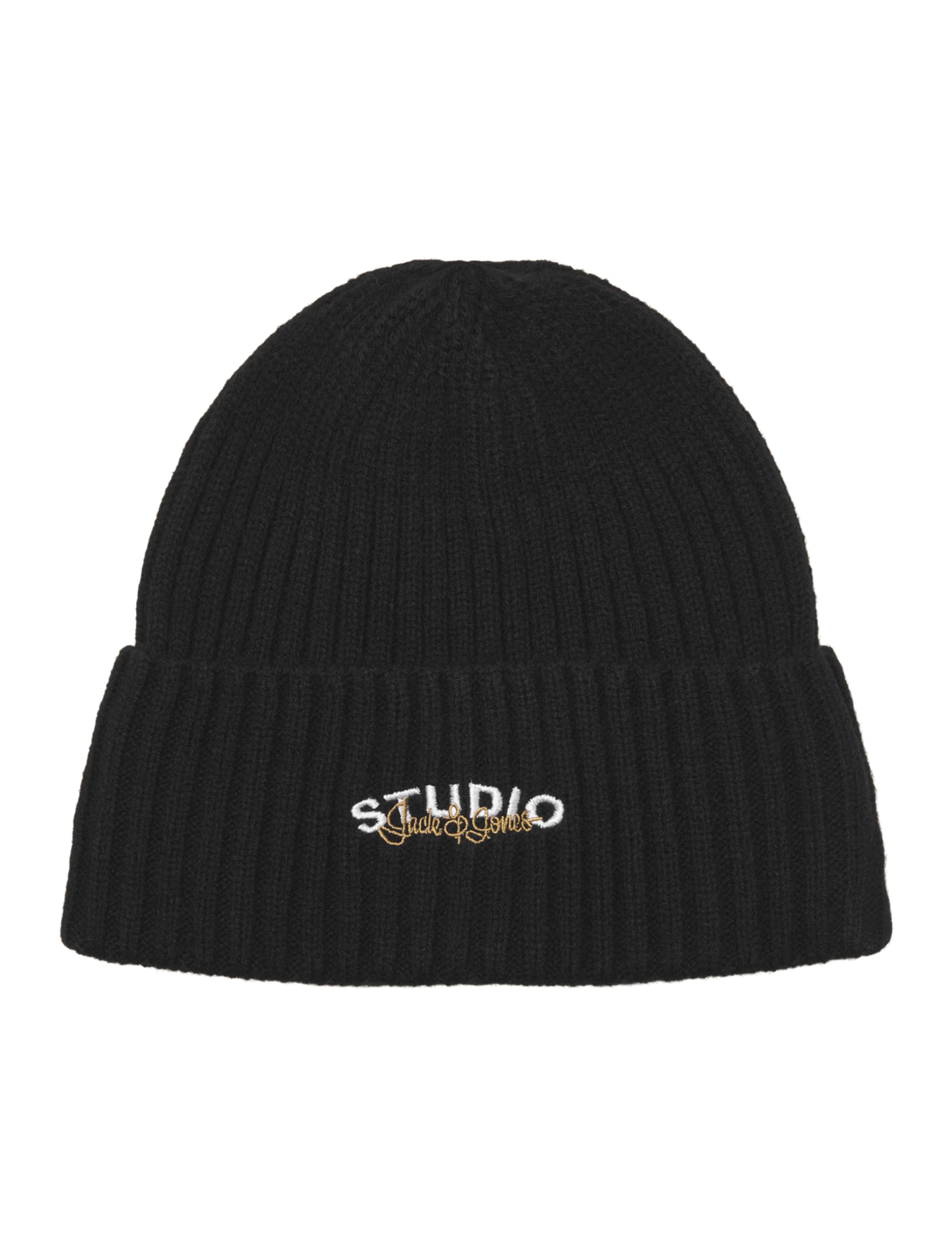 Jack & Jones Men's Black Jac Friday Beanie Bf, One Size