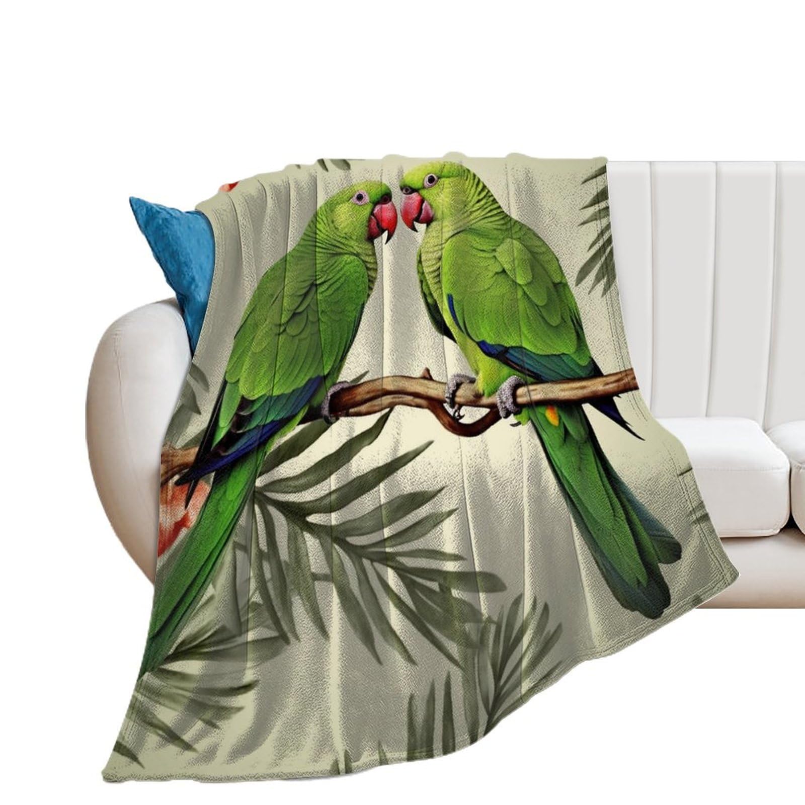 Couverture en flanelle douce pour soirée cocooning sur le canapé