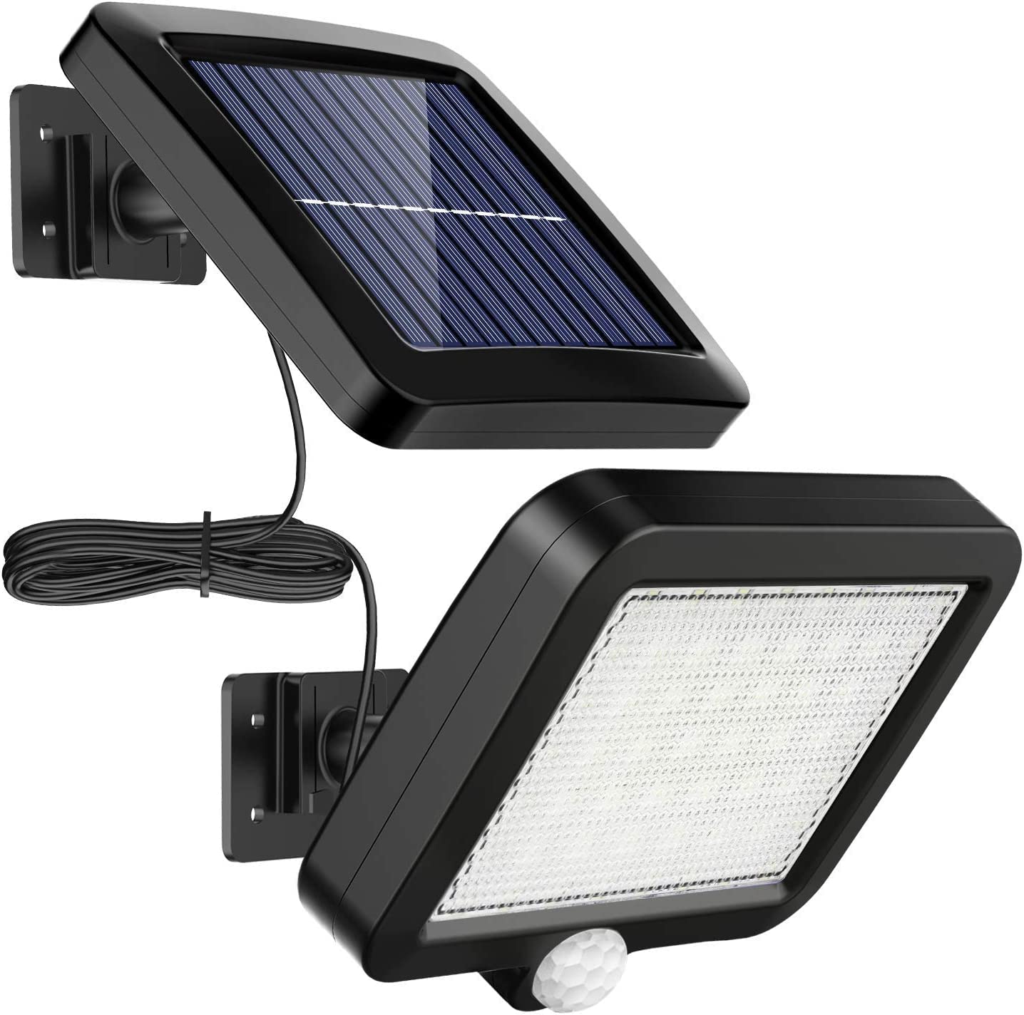Buitenverlichting Op Zonne-energie, 144 LED Beveiligingslichten Op Zonne Energie Met Bewegingssensor 300 Groothoekverlichting Ip65 Waterdichte Zonnetuinwandlampen Voor Voordeur Tuin Garage4 Pa