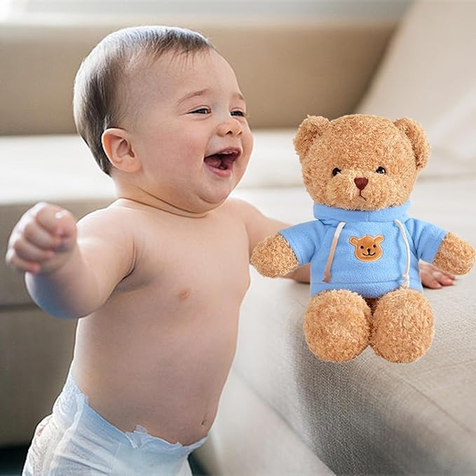 Oso de Peluche 11.8 Pulgadas FAYUAKU Azul miniatura 2