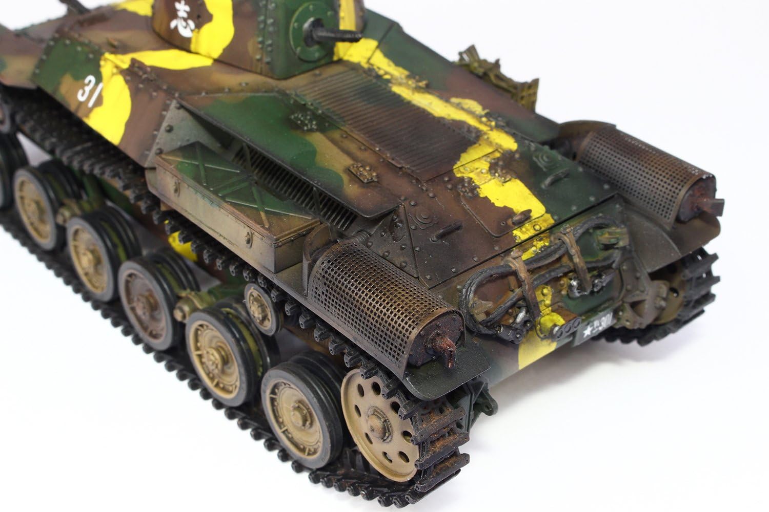 Dragon Models 1/35 IJA Type 97 Medium Tank Chi-Ha Early Production Smart Kit Model Building Kits