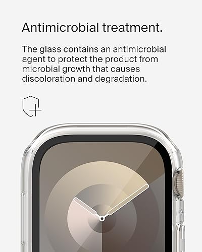 Miniatura 6 de Belkin ScreenForce - Funda para Apple Watch, funda parachoques y protector de pantalla de vidrio templado para Apple Watch Series 9, 8, 7, 6, 5, 4 y