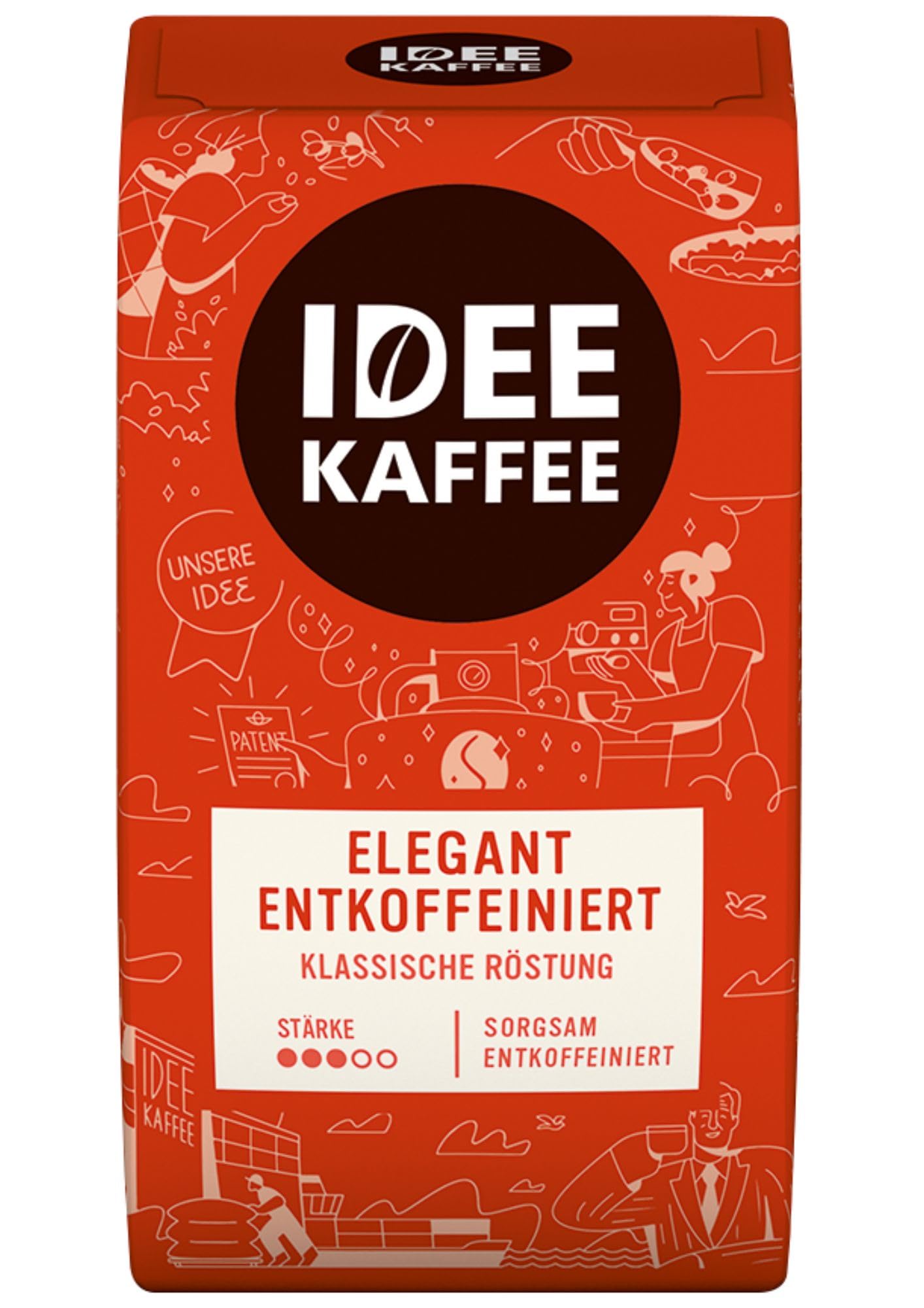 Idee Coffee Ground Decaffeinated 500G