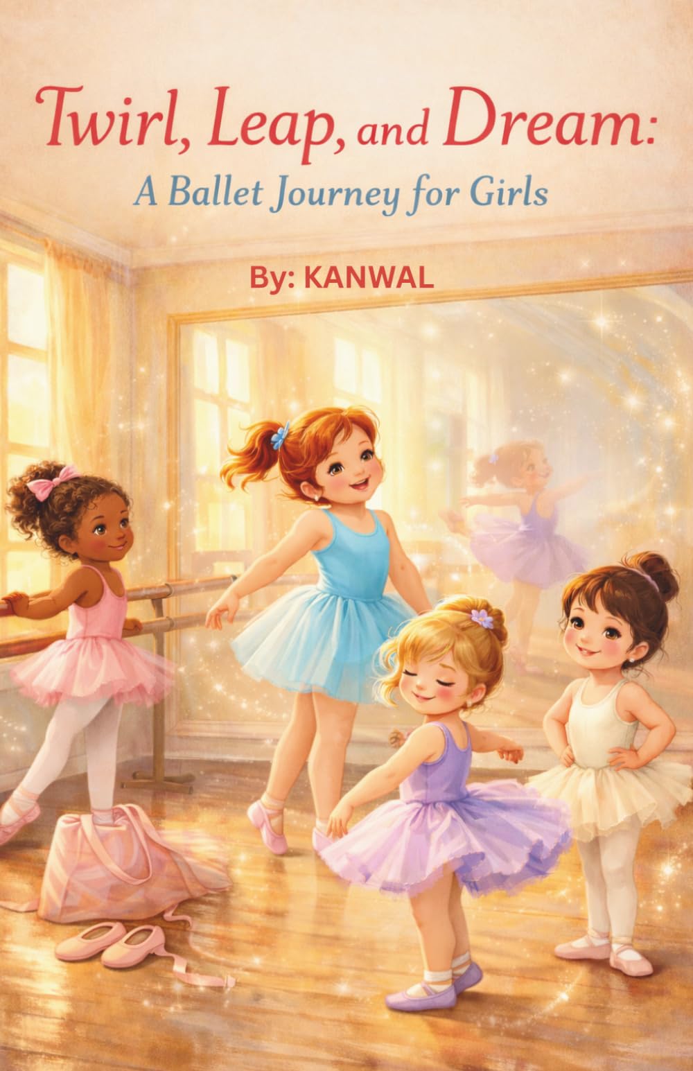 Twirl, Leap, and Dream: A Ballet Journey for Girls: 10 Inspiring Stories of Grace, Courage, and Dance For Girls Ages 6–8 (Tiny Dancers Ballet Stories)