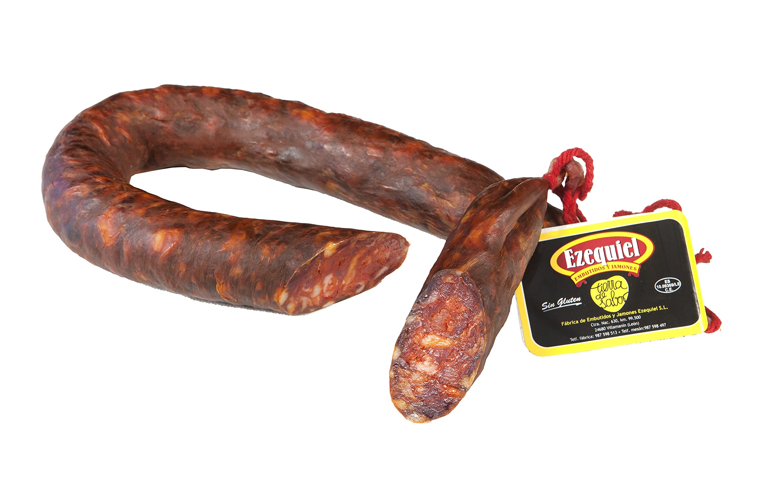 Embutidos Ezequiel Chorizo Extra Picante Curado Ahumado de León 1.3 kg 3 Uds.