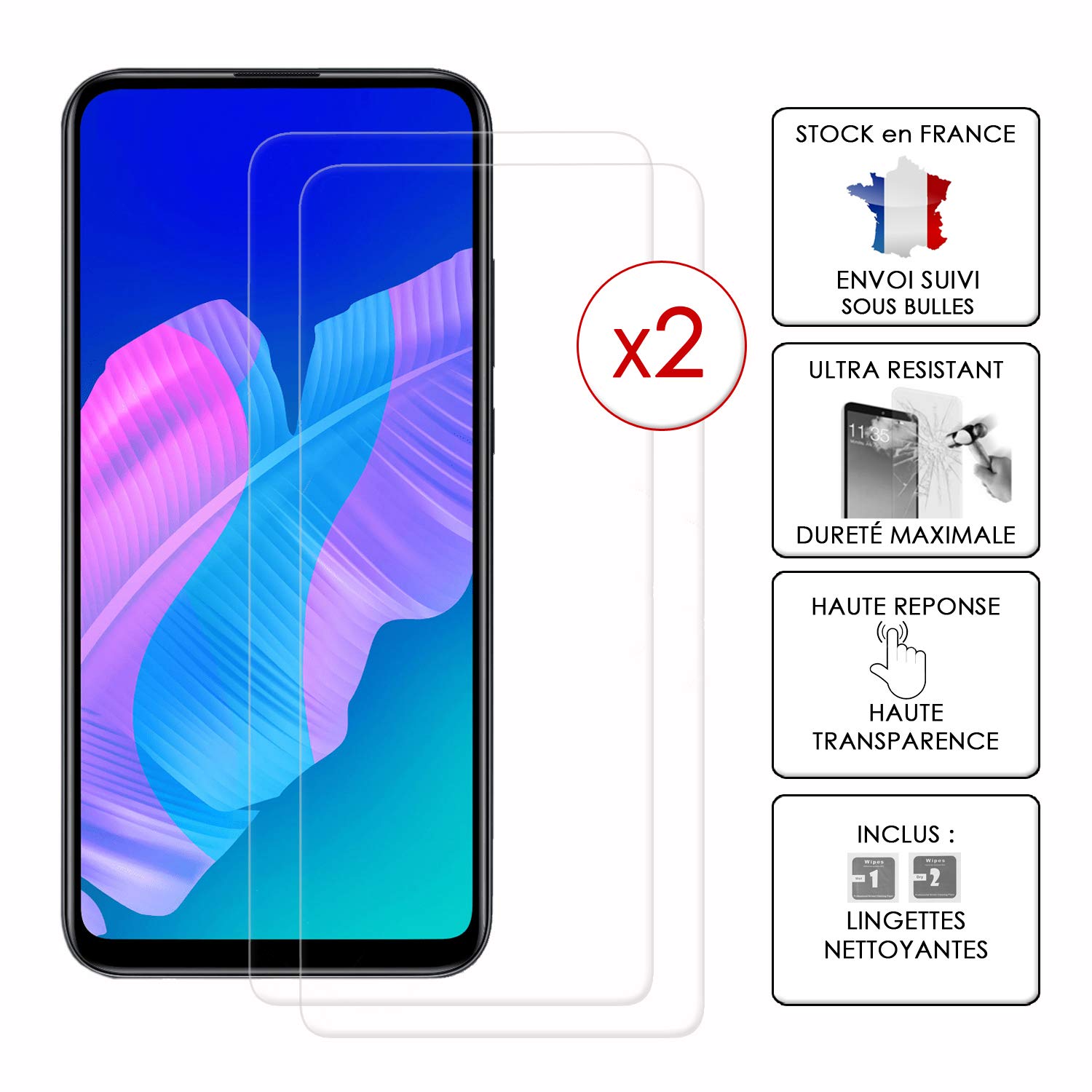Pellicola Vetro Temperato Per Nokia X20 – 2 Pezzi – HD Trasparente – Durezza 9H – Facile Installazione
