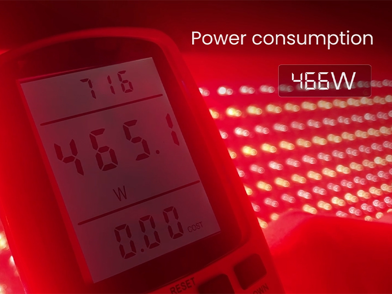 BestQool Red Light Therapy Device, 4 Wavelengths Full Body Infrared Red Light Therapy at Home, Elite Grade Dual Chip 300 LEDs, High Power, 500W. Modular Design.