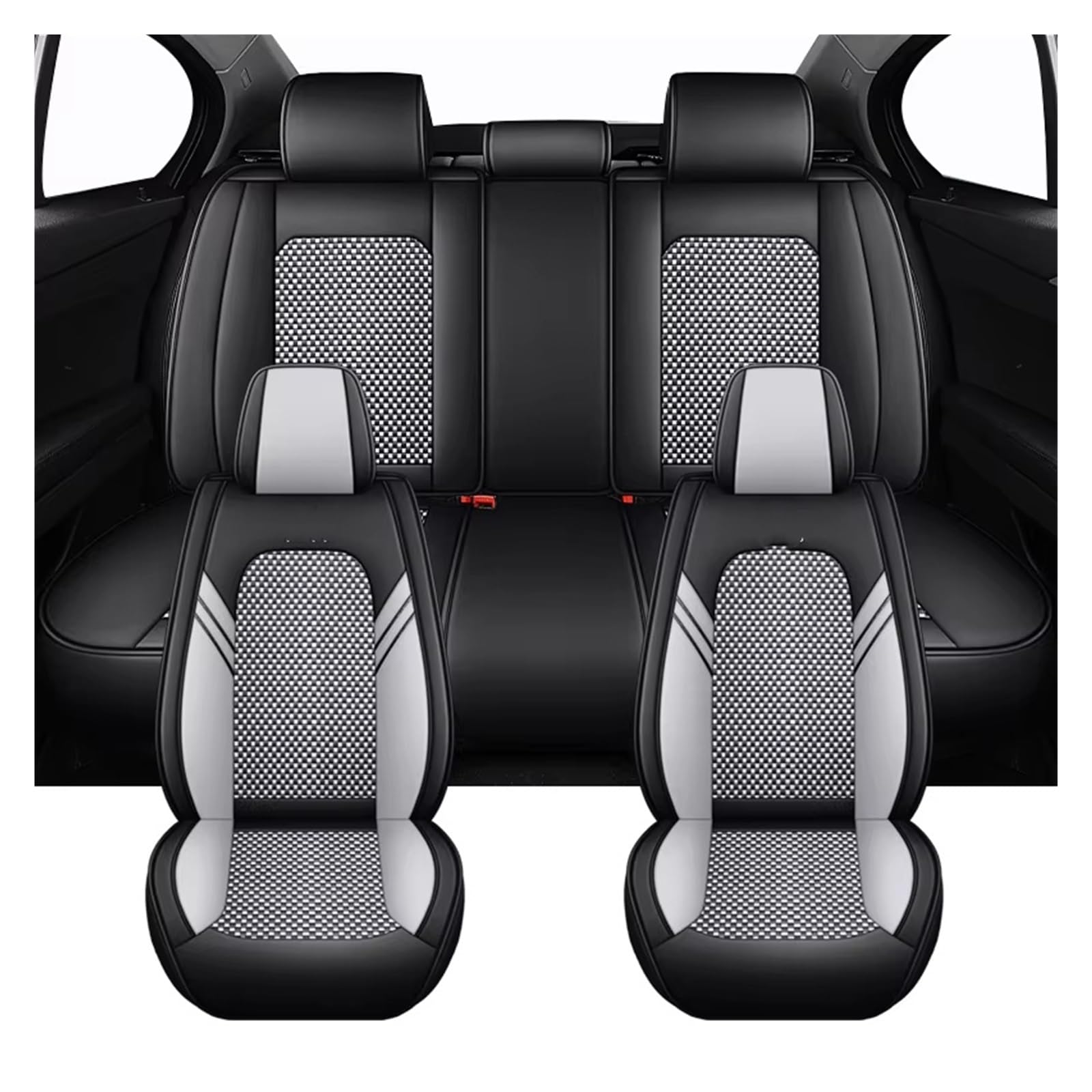 Housses de siège auto gris standard pour Polo 9N et Passat - 3