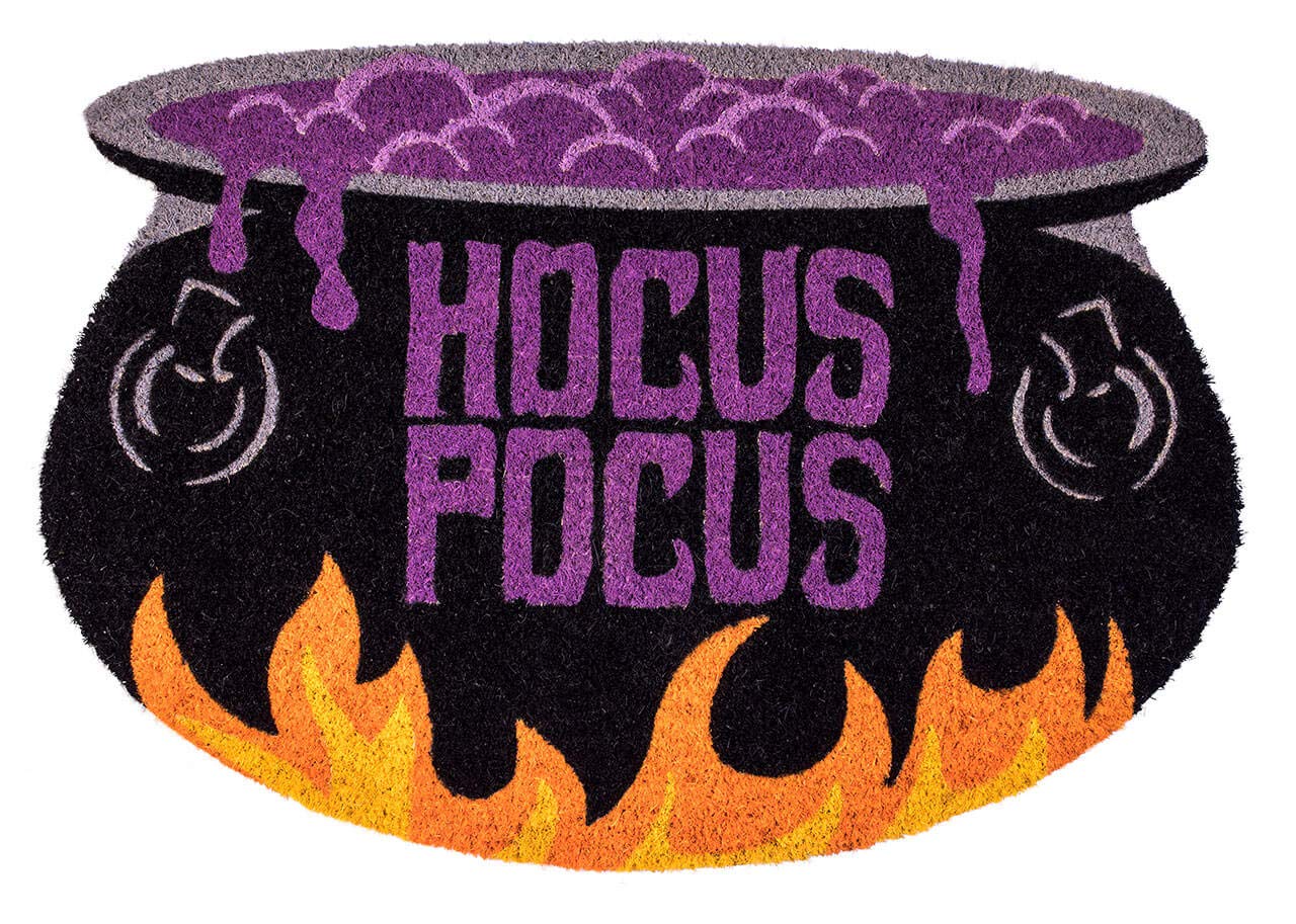 Halloween Doormat (18" x 26", Hocus Pocus)