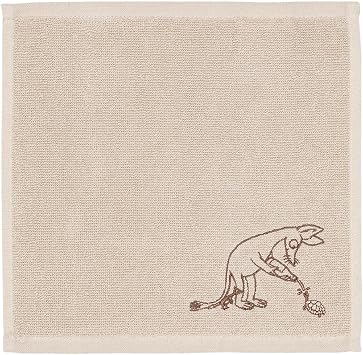 Brown Sniff Towel 25x25cm by Moomin Arabia