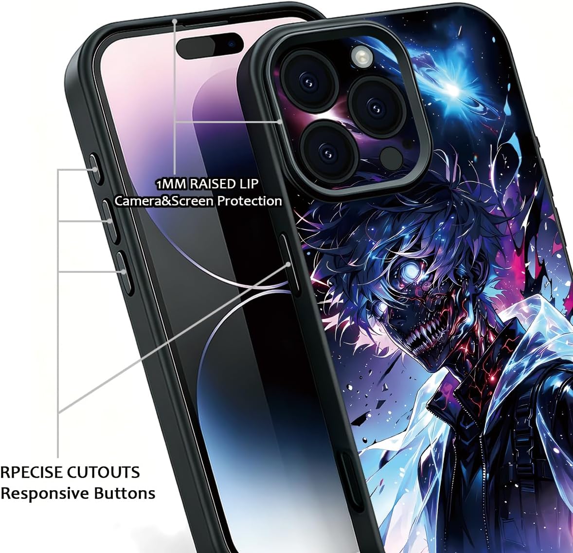 for iPhone 16 Pro Max Anime Unique Case-Designed for Anime Lovers image 3