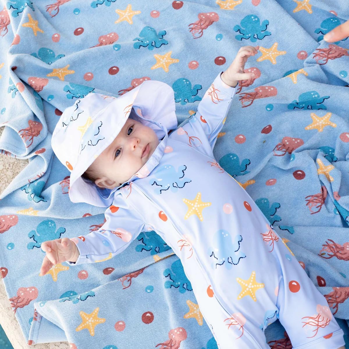 Monica + Andy Baby Long Rashguard One-piece