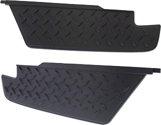 Garage-Pro Bumper Step Pad SET Compatible with Chevrolet Colorado 2004-2012, GMC Canyon Driver and Passenger Side, For Models Without Towing Package, Black