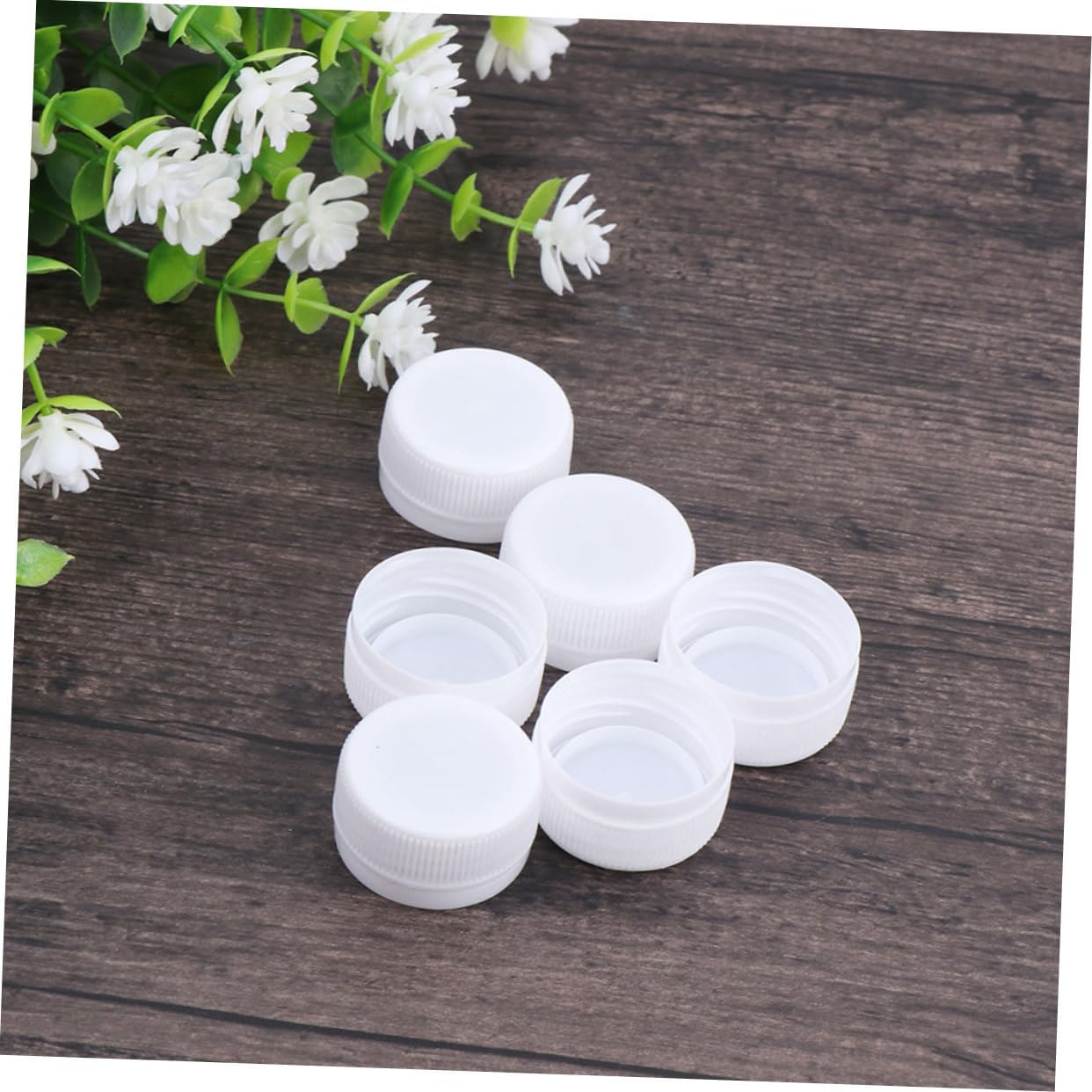 Cabilock 800pcs Plastic Bottle Caps for Crafts Spill-resistant Lids for Home Education Art Classes and Outdoor Activities Lightweight Easy to Use Reusable Replacement