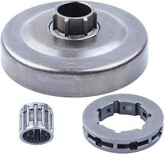 Mtanlo .325" Sprocket Rim For Husqvarna 340 345 346XP 350 445 450 Clutch Drum 503873072 , clutch drum , .325"-7T sprocket rim , needle bearing