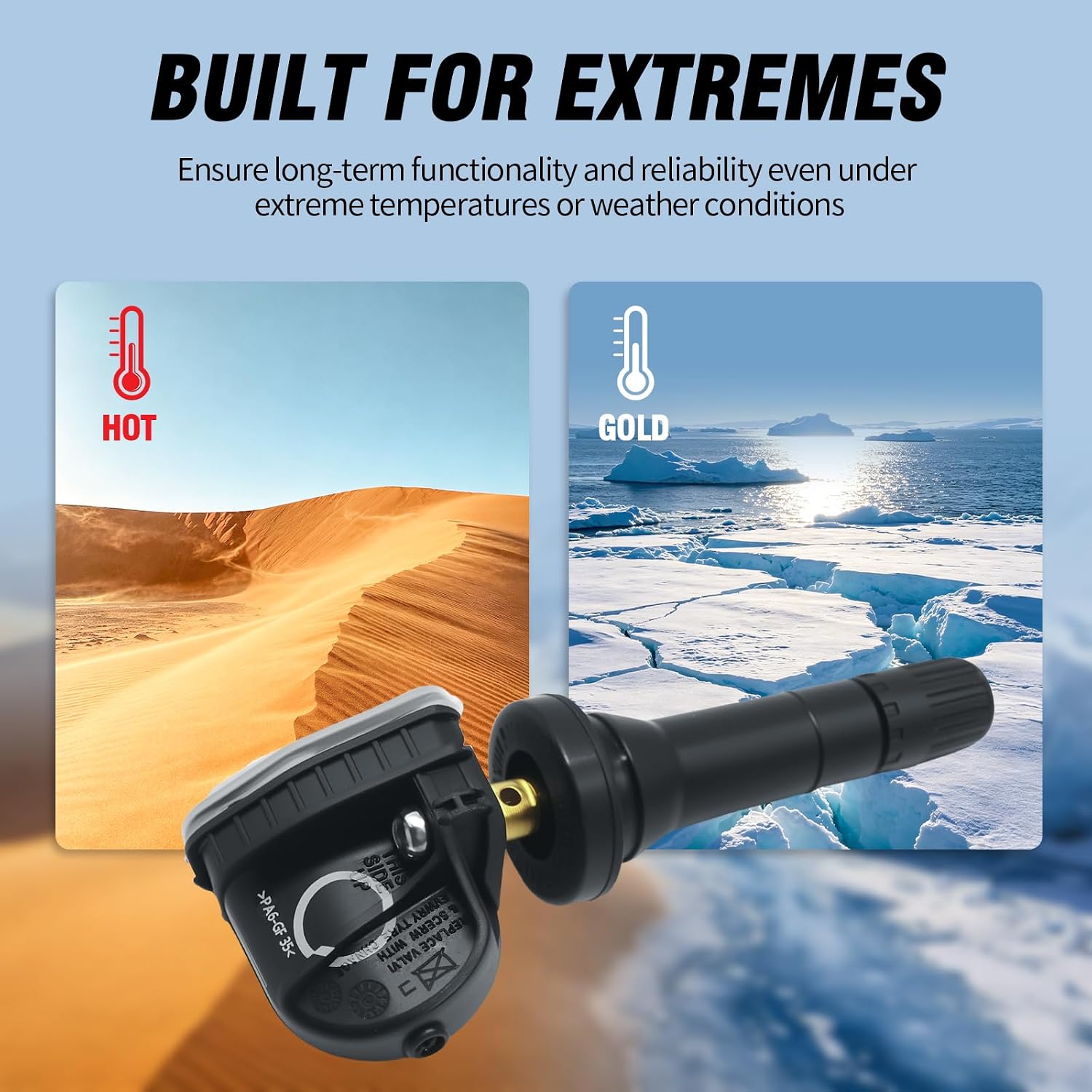 1 Pack GL3Z1A189A F2GZ1A189A TPMS Sensor, Tire Pressure Monitor Sensors Replacement for Ford F-150 F-250 Ecosport Mustang Explorer Ranger Flex Fusion Escape Expedition Edge