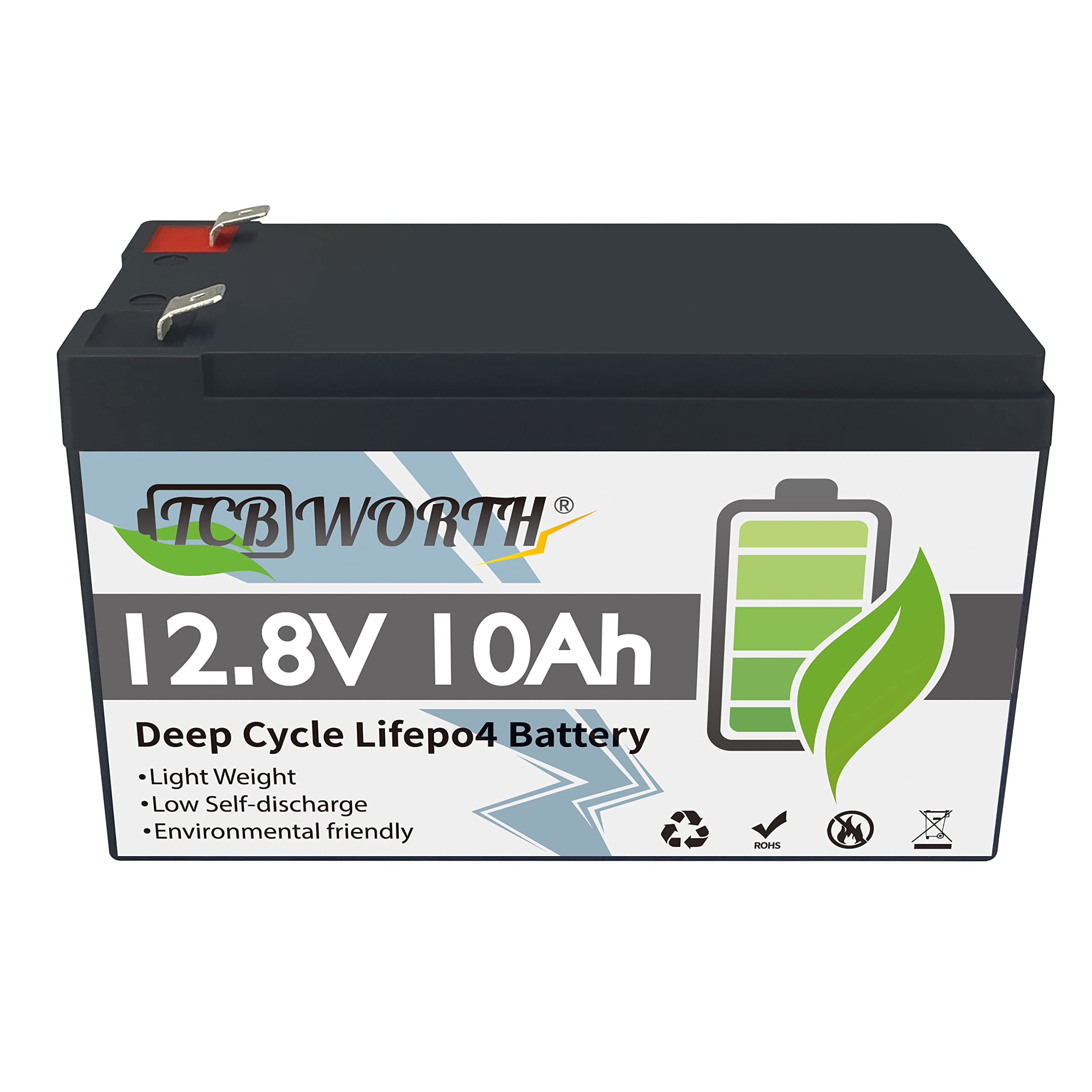 12V 100AH LiFePO4 Batterie - Grade A Zellen Mit BMS Für Solar & Wohnmobil