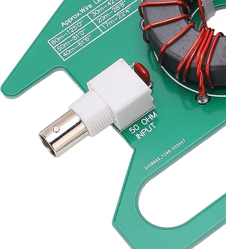 Miniatura 7 de Ningún extremo de la afinación alimentó la media antena del módulo de la antena de onda corta de la radio Balun equilibrada al transformador