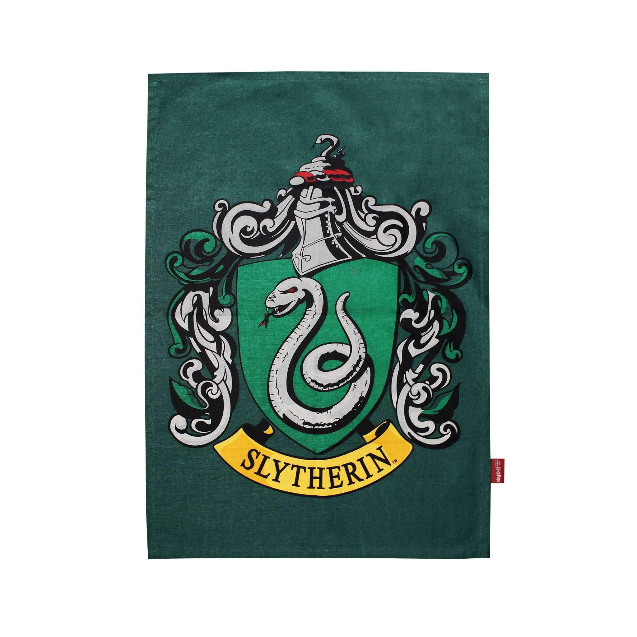 NEW Tea Towel Recycled Cotton - Harry Potter (Slytherin)