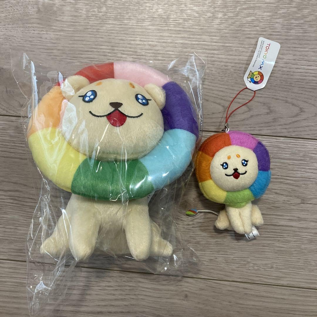 Amazon.co.jp: TOKYO MX ゆめらいおん ぬいぐるみ : おもちゃ
