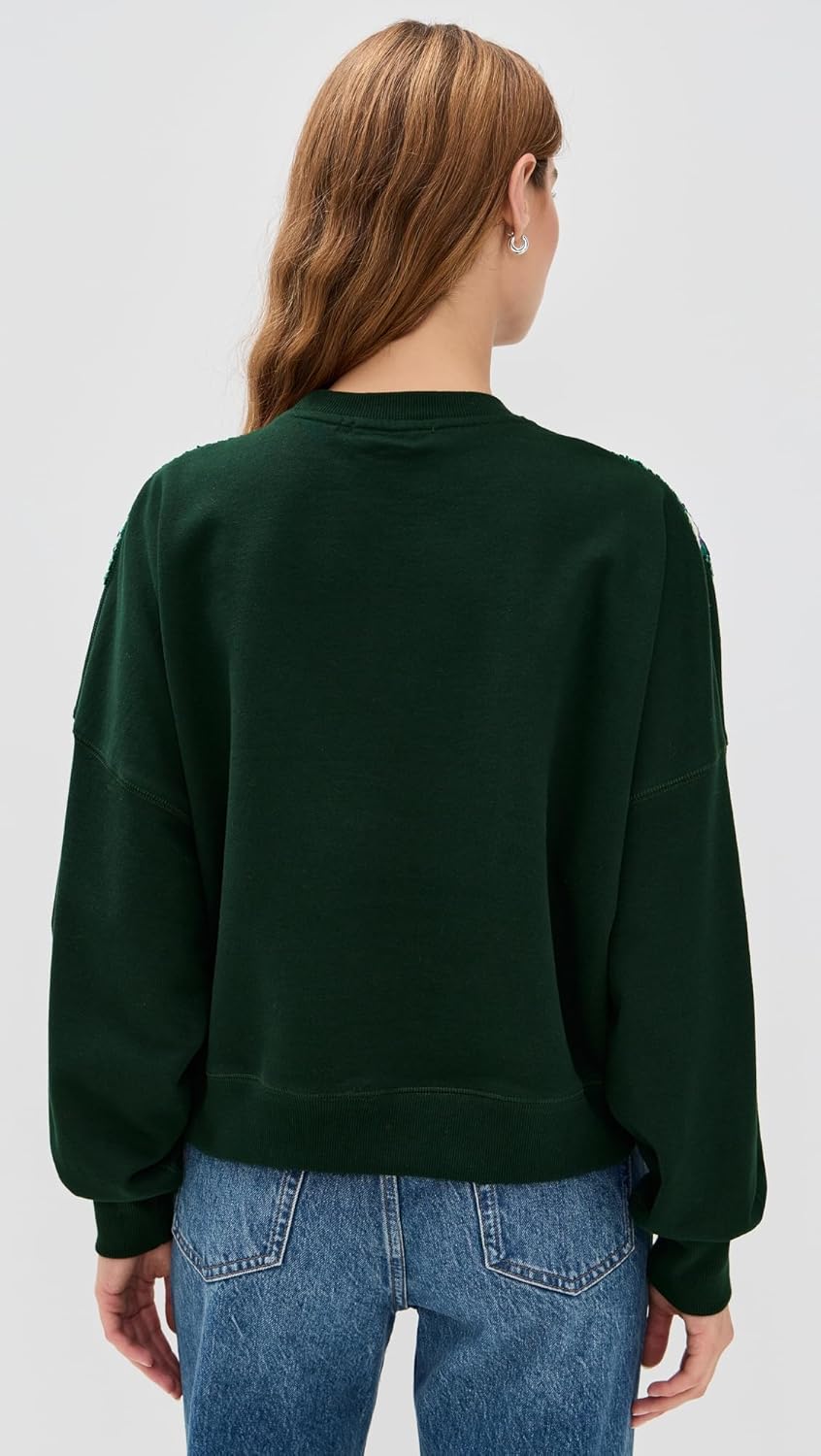 Essentiel Antwerp Women's Issu Embroidered Sweatshirt - Image 3