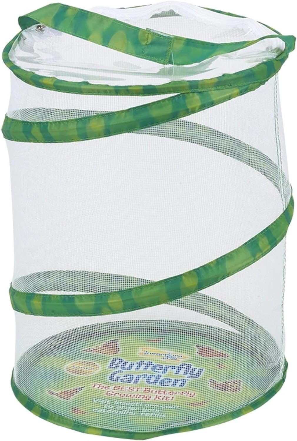 THE WHITE SHOP - Butterfly Growing Kit - Butterfly Habitat Kit with Voucher to Redeem 5 Caterpillars, STEM Journal, Butterfly Feeder & More – Life Science & STEM Education – Butterfly Science Kit