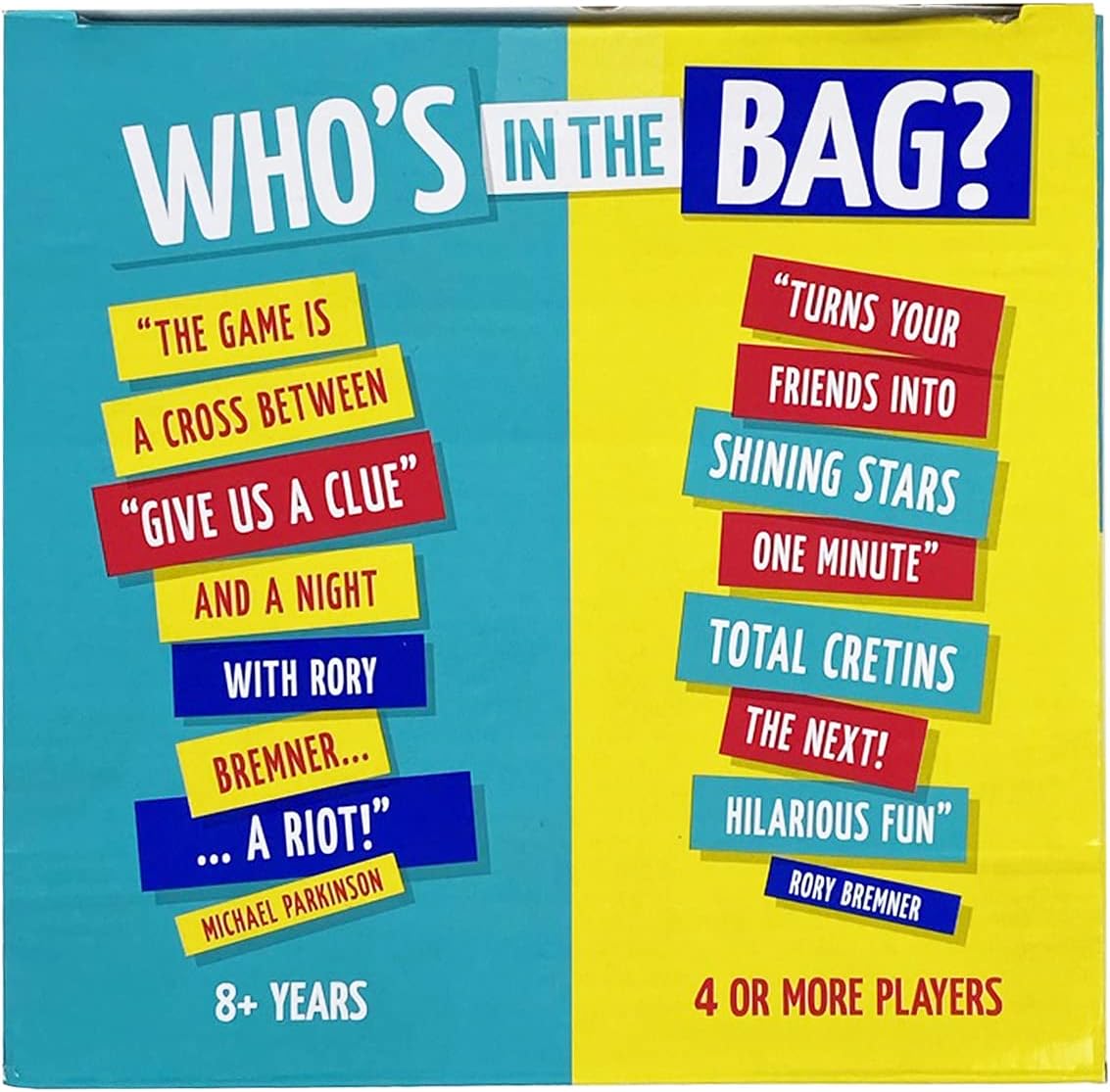 University Games Paul Lamond 6375 Who's in The Bag Game, Multi